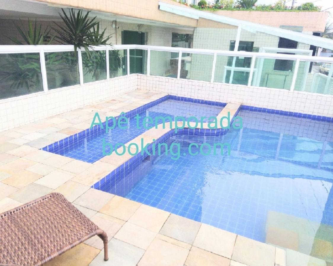 Ape Temporada Praia Grande Sp Completo Com Piscina, Churrasqueira, Estacionamento Dış mekan fotoğraf