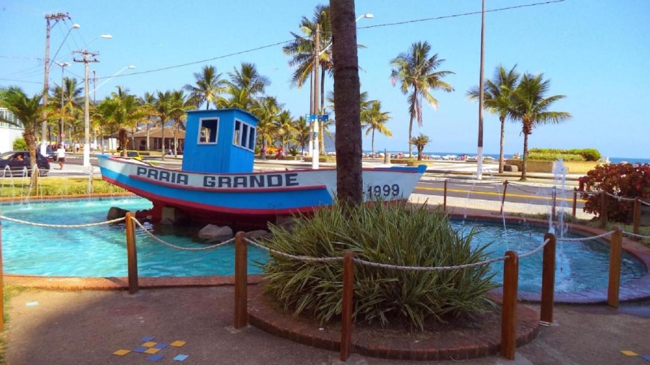 Ape Temporada Praia Grande Sp Completo Com Piscina, Churrasqueira, Estacionamento Dış mekan fotoğraf