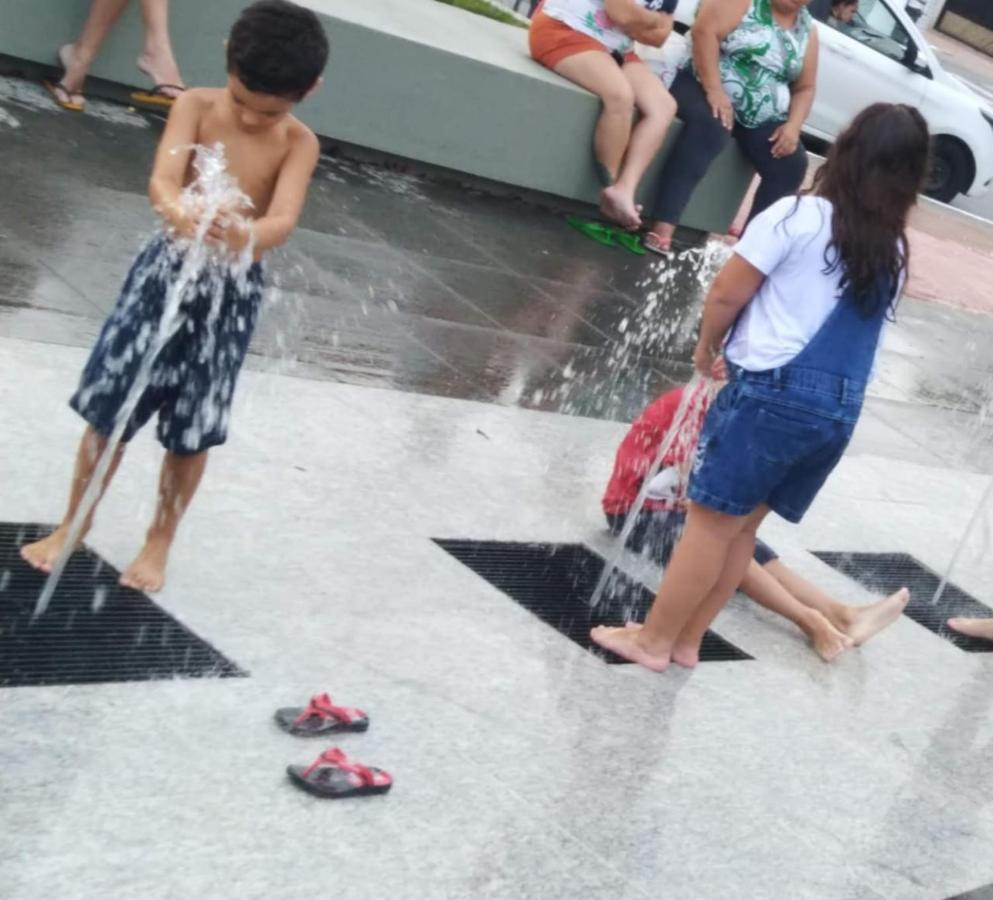 Ape Temporada Praia Grande Sp Completo Com Piscina, Churrasqueira, Estacionamento Dış mekan fotoğraf